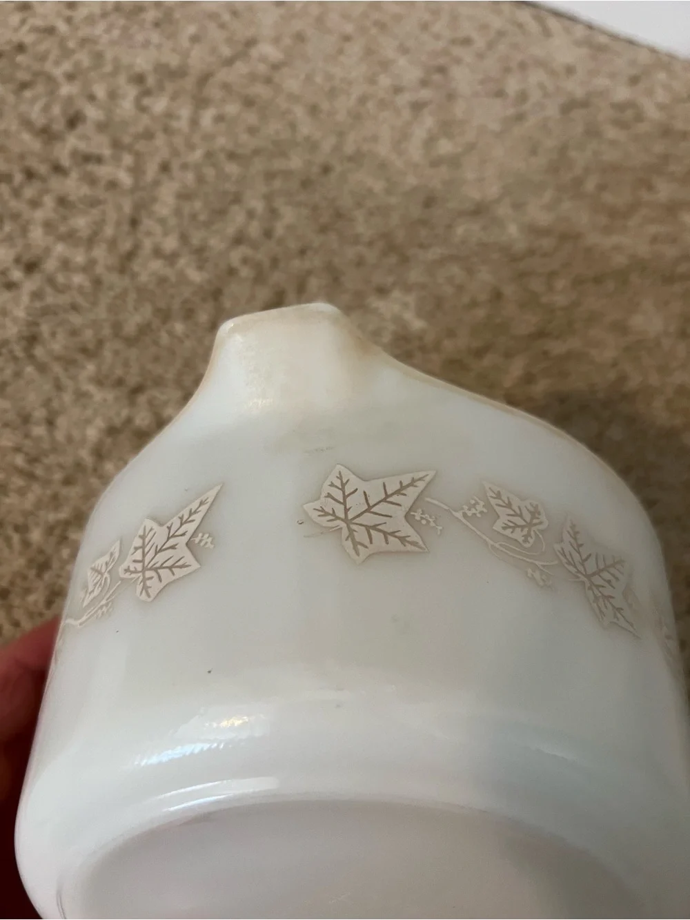 Pyrex Sandalwood Ivy Leaf Casserole Dish Set Of 3 1pt 1.5pt And 1qt Vintage